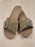 Toggi Zoggi EMMA Pantolette velour kiwi