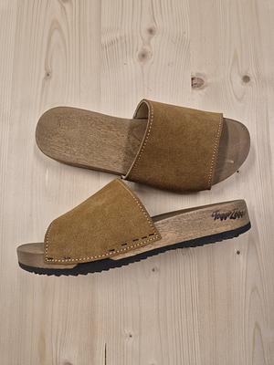 Toggi Zoggi Pantolette IDA nubuk cognac
