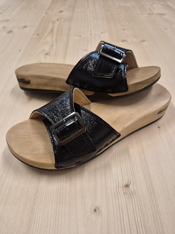 Toggi Zoggi Pantolette EMMA laminato nero