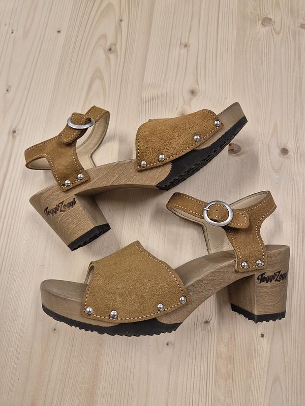 Toggi Zoggi ALMA Sandale velour cognac