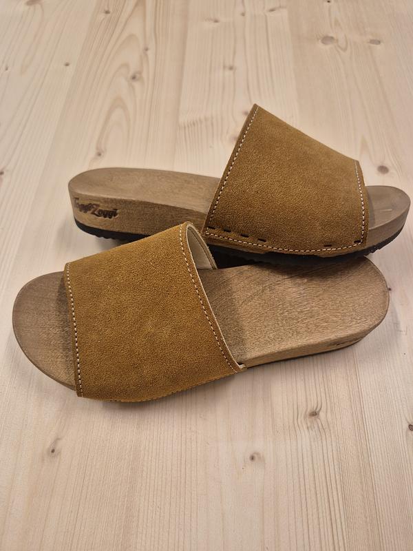 Toggi Zoggi Pantolette IDA nubuk cognac