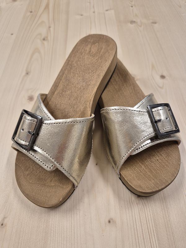 Toggi Zoggi EMMA Pantolette laminato gold