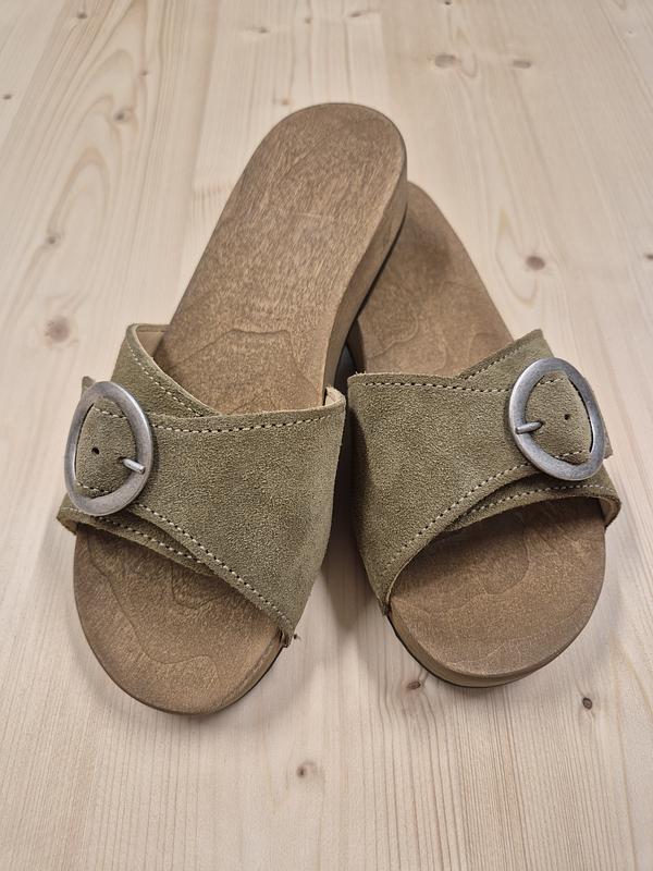 Toggi Zoggi EMMA Pantolette velour kiwi
